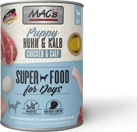 Macs Hund Puppy Huhn und Kalb 6 x 400g
