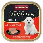 animonda Vom Feinsten Junior 150g Schale Hundenassfutter Sparpaket 44 x 150 Gramm