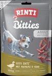 RINTI Extra Bitties 100 Gramm Hundesnack Ente, Ananas & Kiwi