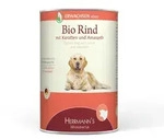 Herrmann's Selection Erwachsen 12x400g Dose Hundenassfutter Bio Rind mit Karotten,