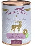 Terra Canis Senior 400g Dose Hundenassfutter Sparpaket 12 x 400 Gramm Wild, Tomate,