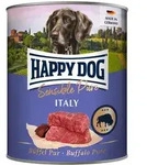 HAPPY DOG 800 Gramm Hundenassfutter Sparpaket 12 x 800 Gramm B&uuml;ffel Pur
