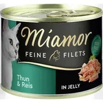 Miamor Feine Filets in Jelly 185g Dose Katzennassfutter Sparpaket 24 x 185 Gramm