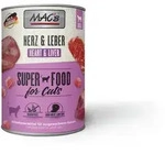 MAC's 2200058059144, MAC's Cat 400g Dose Katzennassfutter 6 x 400 Gramm Herz & Leber,