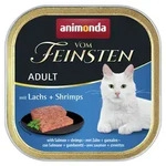 animonda Vom Feinsten Adult 100g Schale Katzennassfutter 32 x 100 Gramm Lachs +