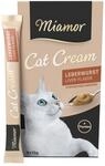 Miamor Cat Snack 6 x 15 Gramm Multipack Katzensnack Leberwurst-Cream