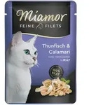 Miamor Feine Filets in Jelly 100g Frischebeutel Katzennassfutter 24 x 100 Gramm