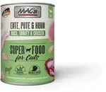 MAC's Cat 800g Dose Katzennassfutter 6 x 800 Gramm Ente, Pute & Huhn