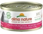 Almo Nature HFC Natural 70g Dose Katzennassfutter Sparpaket 48 x 70 Gramm Huhn &