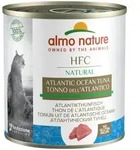 Almo Nature HFC Natural 280g Dose Katzennassfutter 12 x 280 Gramm Atlantikthunfisch