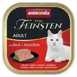 animonda Vom Feinsten Adult 100g Schale Katzennassfutter Sparpaket 64 x 100 Gramm