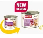 animonda Carny Adult 200g Dose Katzennassfutter Sparpaket 12 x 200 Gramm Rind + Lamm