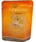 Applaws 70g Beutel Katzennassfutter Sparpaket 24 x 70 Gramm H&uuml;hnerbrust & K&uuml;rbis