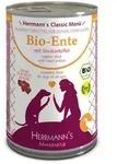 Herrmann's Classic 12x400g Dose Hundenassfutter Bio Ente mit S&uuml;&szlig;kartoffeln