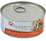 Applaws 156g Katzennassfutter Sparpaket 48 x 156 Gramm Huhn & K&uuml;rbis
