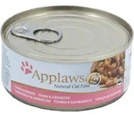 Applaws 156g Katzennassfutter Sparpaket 48 x 156 Gramm Thunfisch & Garnelen
