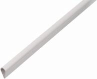 Alberts&reg; Klemmprofil, Kunststoff, Breite 15 mm, versch. Farben-1 m-Wei&szlig;