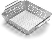 Weber Deluxe Gem&uuml;sekorb - klein, Edelstahl