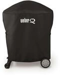 Weber Premium Abdeckhaube - f&uuml;r Q Serie mit Rollwagen oder Stand