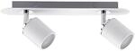 Paulmann Spotlight Tube Gu10 2x10W wei&szlig;/chrom