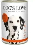 Dog's Love Classic 400g Dose Hundenassfutter 6 x 400 Gramm Rind mit Apfel, Spinat &
