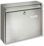 Burg W&auml;chter Briefkasten Borkum Edelstahl 3877 Ni