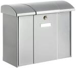 Burg W&auml;chter Briefkasten Olymp Silber 916 Si