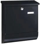 Burg W&auml;chter Briefkasten-Set Vario schwarz 86720 S