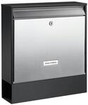 Burg W&auml;chter Briefkasten Oxfort-Set 68770 Black+Steel
