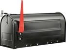 Burg W&auml;chter Briefkasten U.S. Mailbox schwarz 891 S