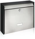 Burg W&auml;chter Briefkasten Oxford 6877 Black+Steel