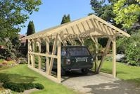 Skan Holz Schwarzwald Einzel 424x772cm Dachlattung unbehandelt ohne R&uuml;ckwand