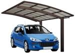 Ximax Carport Portoforte Typ 60 495 x 270 cm-mattbraun