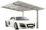 Ximax Carport Linea Typ 60 495 x 272 cm-Edelstahl-Look