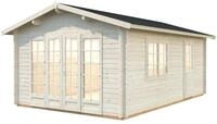 Palmako Gartenhaus Irene 19,0 m&sup2; - 44 mm naturbelassen