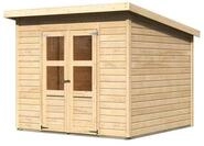 Karibu Eco Gartenhaus Merseburg 4 - 14mm-212 x 214cm