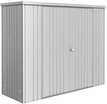 Biohort Metall Ger&auml;teschrank-227 x 83 cm (Gr&ouml;&szlig;e 230)-silber-metallic