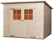 Weka 19 mm Gartenhaus 325 -299 x 250 cm - 50 % Rabatt auf Dacheindeckung