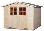 Weka 19 mm Gartenhaus 316-254 x 194 cm - 50 % Rabatt auf Dacheindeckung