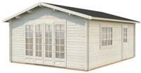 Palmako Gartenhaus Irene 23,9 m&sup2; - 44 mm naturbelassen