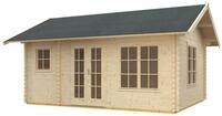 Skan Holz 45 mm Gartenhaus Esbjerg/Freizeithaus 1/2-380 x 520 cm (Esbjerg Gr. 1)