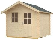 Skan Holz 28 mm Blockbohlenhaus Porto-250 x 250 cm