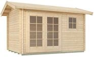 Weka Gartenhaus 163 340x250cm - 50 % Rabatt auf Dacheindeckung