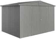 Biohort Ger&auml;tehaus Europa mit Doppelt&uuml;re - 316 x 228 cm (Gr. 5), quarzgrau-metallic