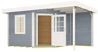 Weka Designhaus 213 A 390 x 240 cm Gr.1 grau - 50 % Rabatt auf Dacheindeckung