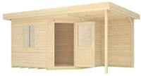 Weka Designhaus 213 A 450 x 300 cm Gr.2 naturbelassen - 50 % Rabatt auf