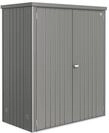 Biohort Metall Ger&auml;teschrank-155 x 83 cm (Gr&ouml;&szlig;e 150)-quarzgrau-metallic