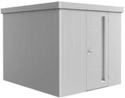 Biohort Ger&auml;tehaus Neo 236 x 292 cm (3B) Einzelt&uuml;r silber-metallic