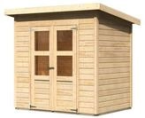 Karibu Eco Gartenhaus Merseburg 2 - 14mm-182 x 122cm