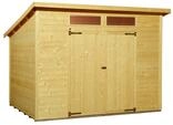 Weka 19 mm Gartenhaus 325 A Gr. 1 (254 x 194 cm)-lasiert - 50 % Rabatt auf